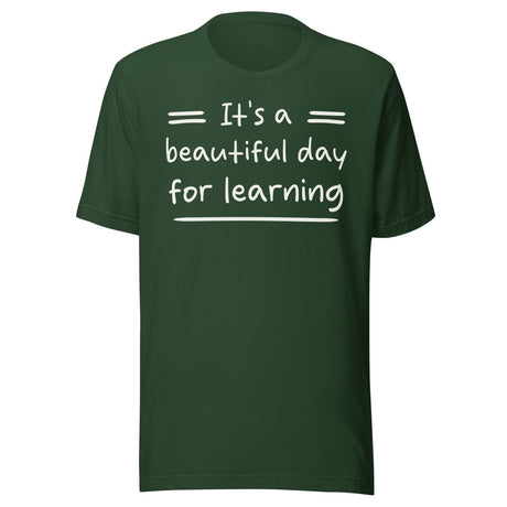 It's a Beautiful Day for Learning Teacher Shirt