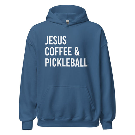 Jesus Coffee Pickleball Hoodie