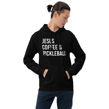 Jesus Coffee Pickleball Hoodie