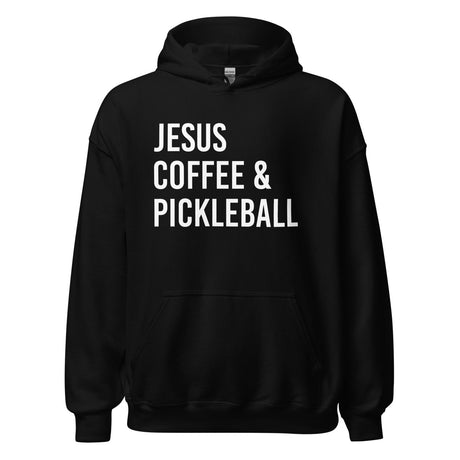 Jesus Coffee Pickleball Hoodie