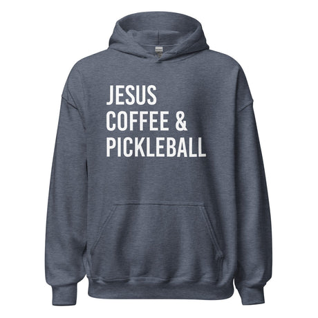 Jesus Coffee Pickleball Hoodie
