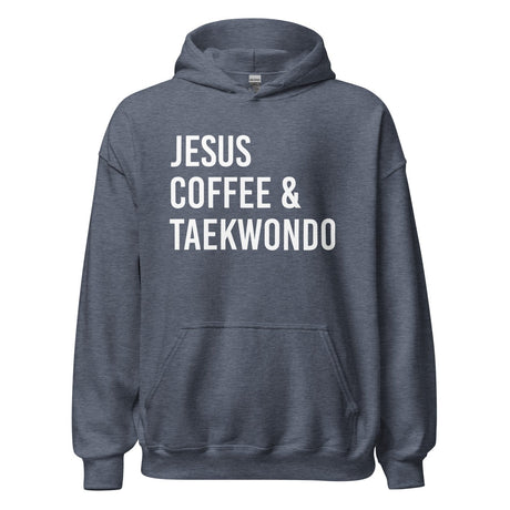 Jesus Coffee Taekwondo Hoodie