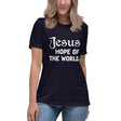 Jesus Hope Of The World Women's Shirt
