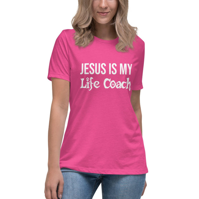 Jesus Is My Life Coach Women's Shirt