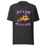 Just A Girl Who Loves Pizza Shirt