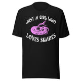 Just A Girl Who Loves Snakes Shirt