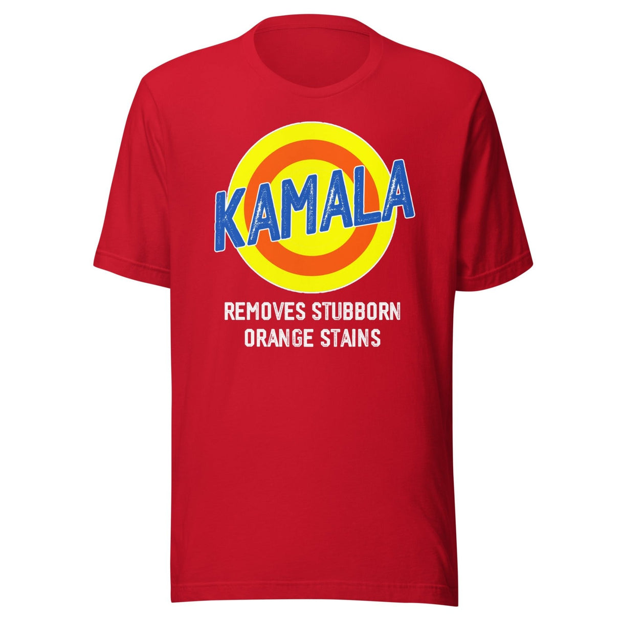 Kamala Harris Removes Stubborn Orange Stains Shirt