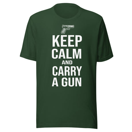 Keep Calm and Carry a Gun Shirt