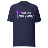 Kick Ass Like A Girl Shirt