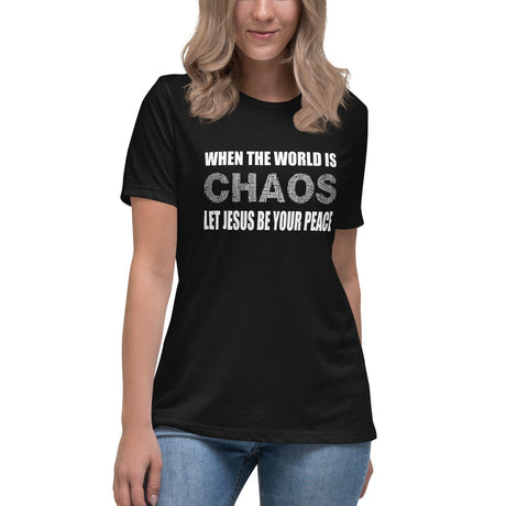 Let Jesus Be Your Peace Women's Shirt