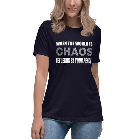 Let Jesus Be Your Peace Women's Shirt