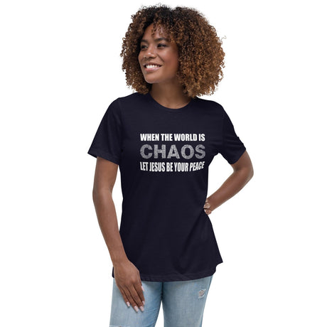 Let Jesus Be Your Peace Women's Shirt