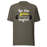 Let The Gains Begin Shirt