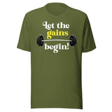 Let The Gains Begin Shirt