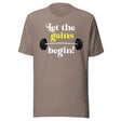Let The Gains Begin Shirt