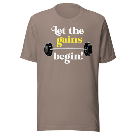 Let The Gains Begin Shirt