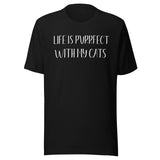 Life is Purrfect With My Cats Shirt