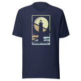 Lighthouse Torn Playing Card Shirt