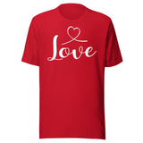 Love Heart Valentines Day Shirt