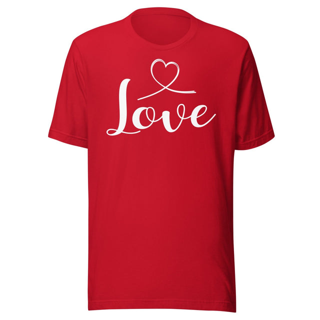 Love Heart Valentines Day Shirt