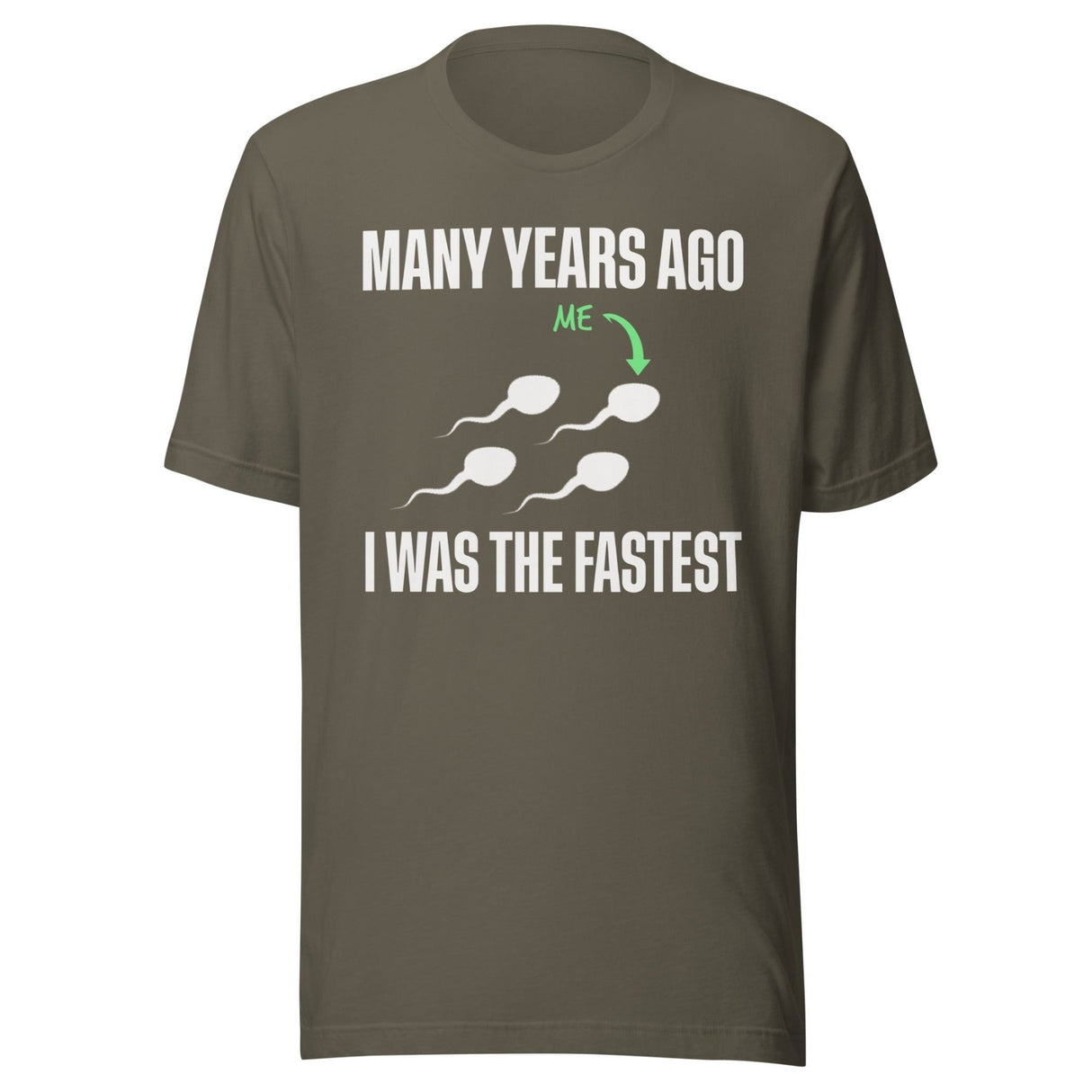 Many Years Ago I Was The Fastest Shirt
