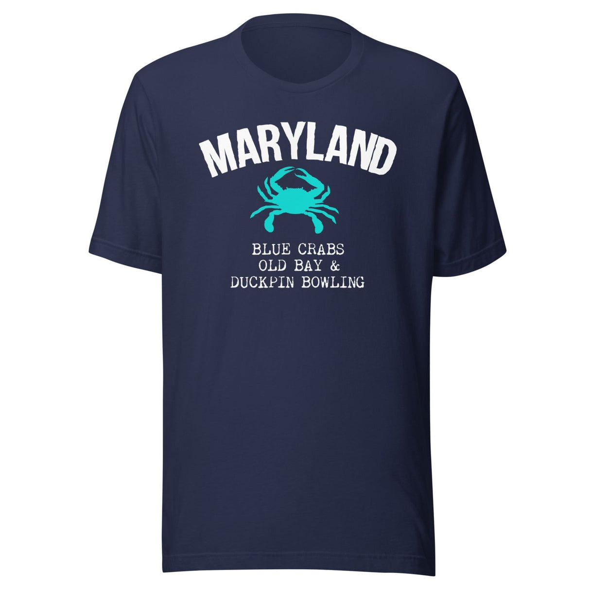Maryland Blue Crabs Old Bay And Duckpin Bowling Shirt