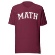 Math College Shirt