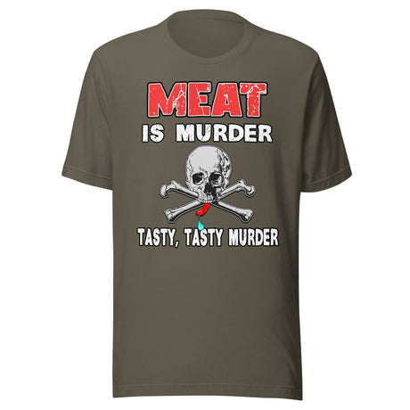 Meat is Tasty Tasty Murder Shirt