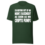 Mom's Basement Crypto Pumps Shirt