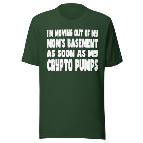 Mom's Basement Crypto Pumps Shirt