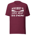 Most Likely To Give Away The Ending Shirt