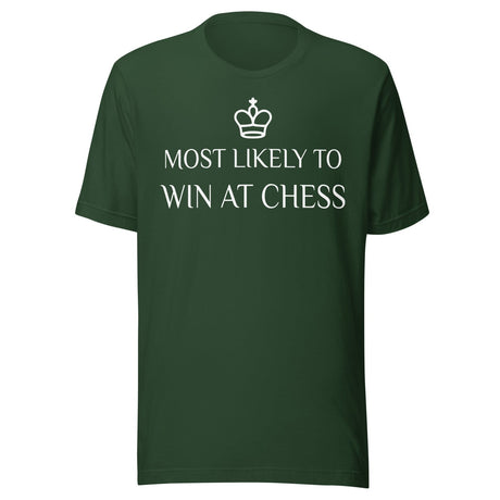 Most Likely To Win at Chess Shirt