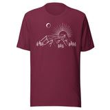 Mountain Sunset Hiking Shirt
