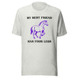 My Best Friend Has Four Legs Horse Shirt