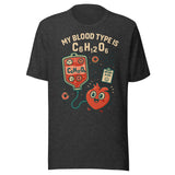 My Blood Type is C₆H₁₂O₆ Shirt