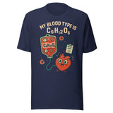 My Blood Type is C₆H₁₂O₆ Shirt