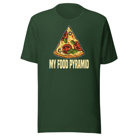 My Food Pyramid Pizza Shirt