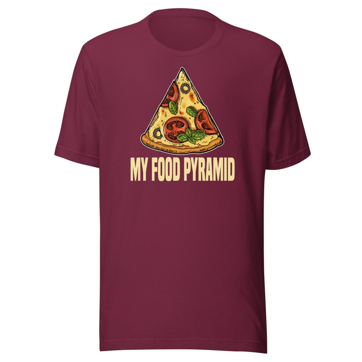 My Food Pyramid Pizza Shirt