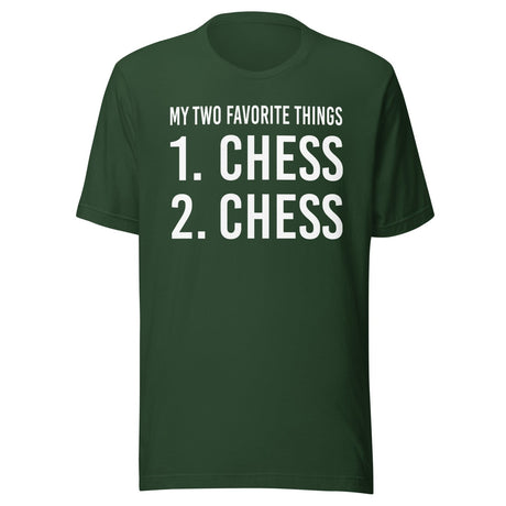 My Two Favorite Things Chess Shirt