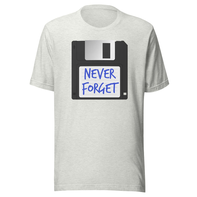 Never Forget Floppy Disk Shirt