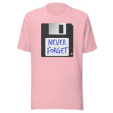 Never Forget Floppy Disk Shirt