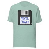 Never Forget Floppy Disk Shirt
