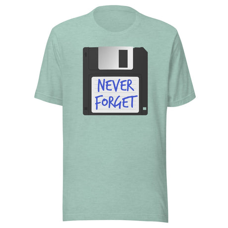 Never Forget Floppy Disk Shirt