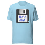 Never Forget Floppy Disk Shirt