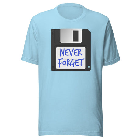 Never Forget Floppy Disk Shirt
