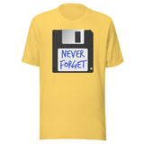 Never Forget Floppy Disk Shirt
