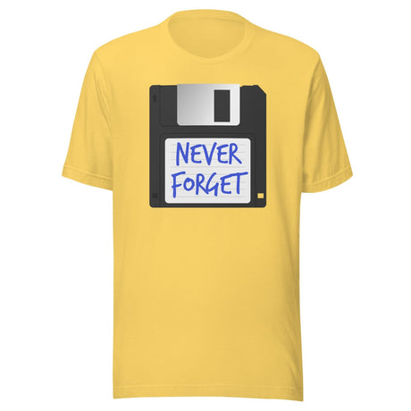 Never Forget Floppy Disk Shirt