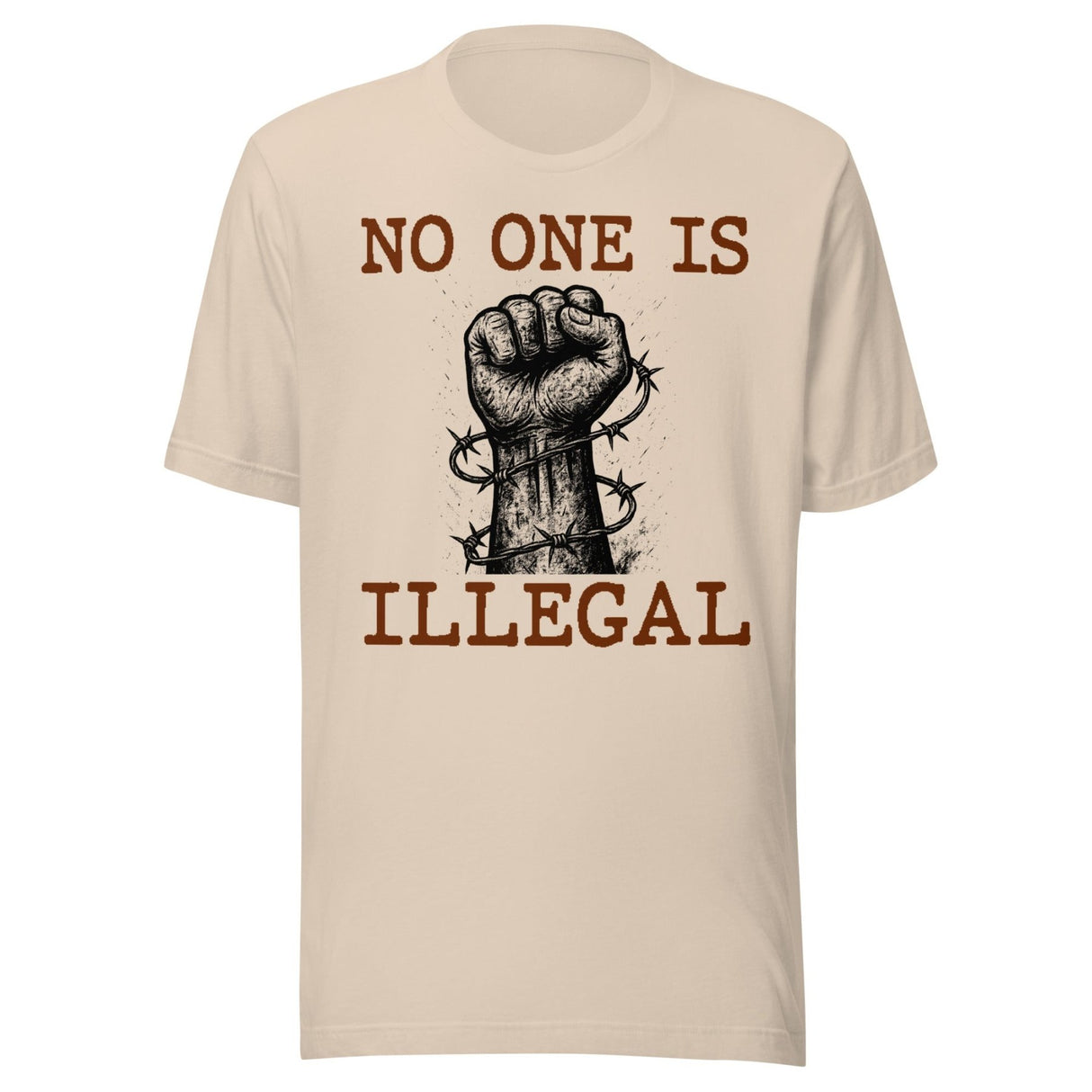 No One Is Illegal Immigration Shirt