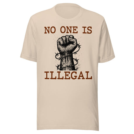 No One Is Illegal Immigration Shirt