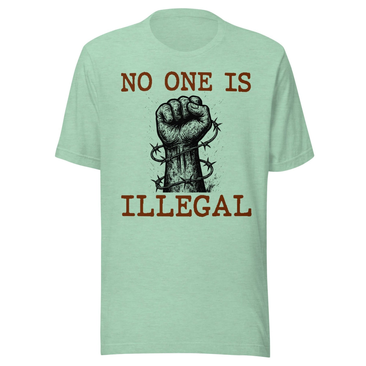 No One Is Illegal Immigration Shirt